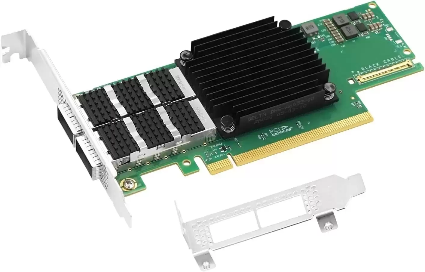 Mellanox MCX653105A-ECAT ConnectX-6 VPI Single-Port 100GbE EDR HDR100 QSFP56 PCI-Express 4.0 x16 High Profile Network Adapter