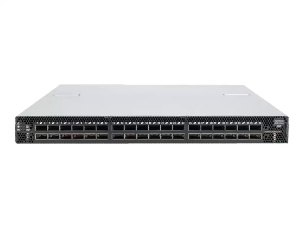 Mellanox MSB7560-E CS7510 36-Ports 100GbE QSFP28 Rack Mountable Layer 2 Managed EDR InfiniBand Switch