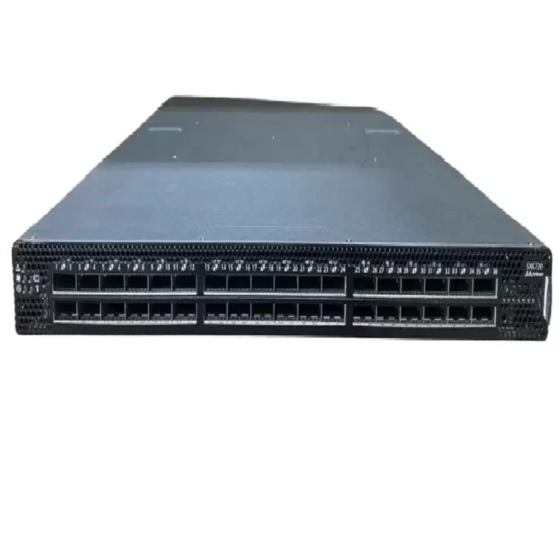 Mellanox MSX6720-FS2F2 SX6720 Series 36-Port 40/56GbE QSFP+ Rack Mountable Layer 2 Managed FDR InfiniBand Switch