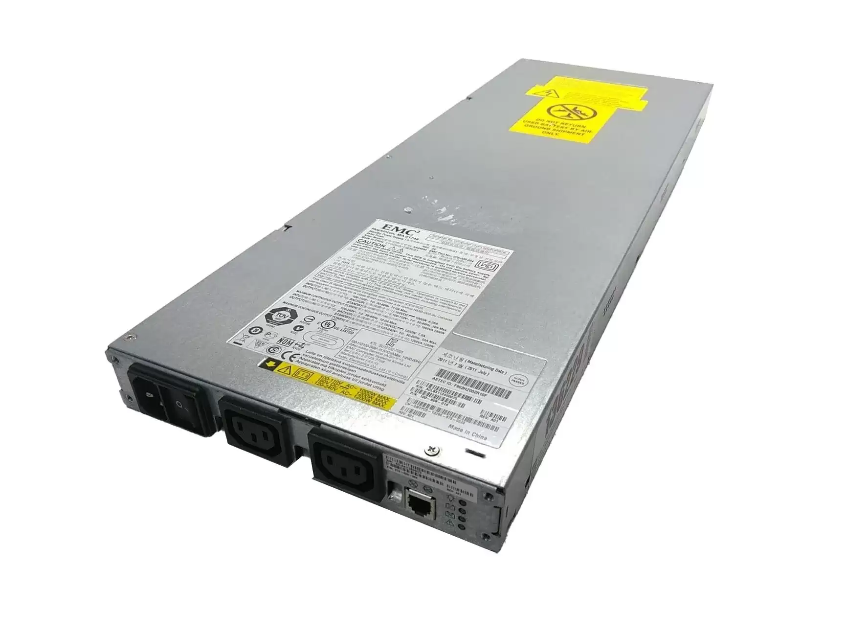 Dell MYPC5 1200-Watts Hot Swap DC Power Supply for CX3 and CX4 Series