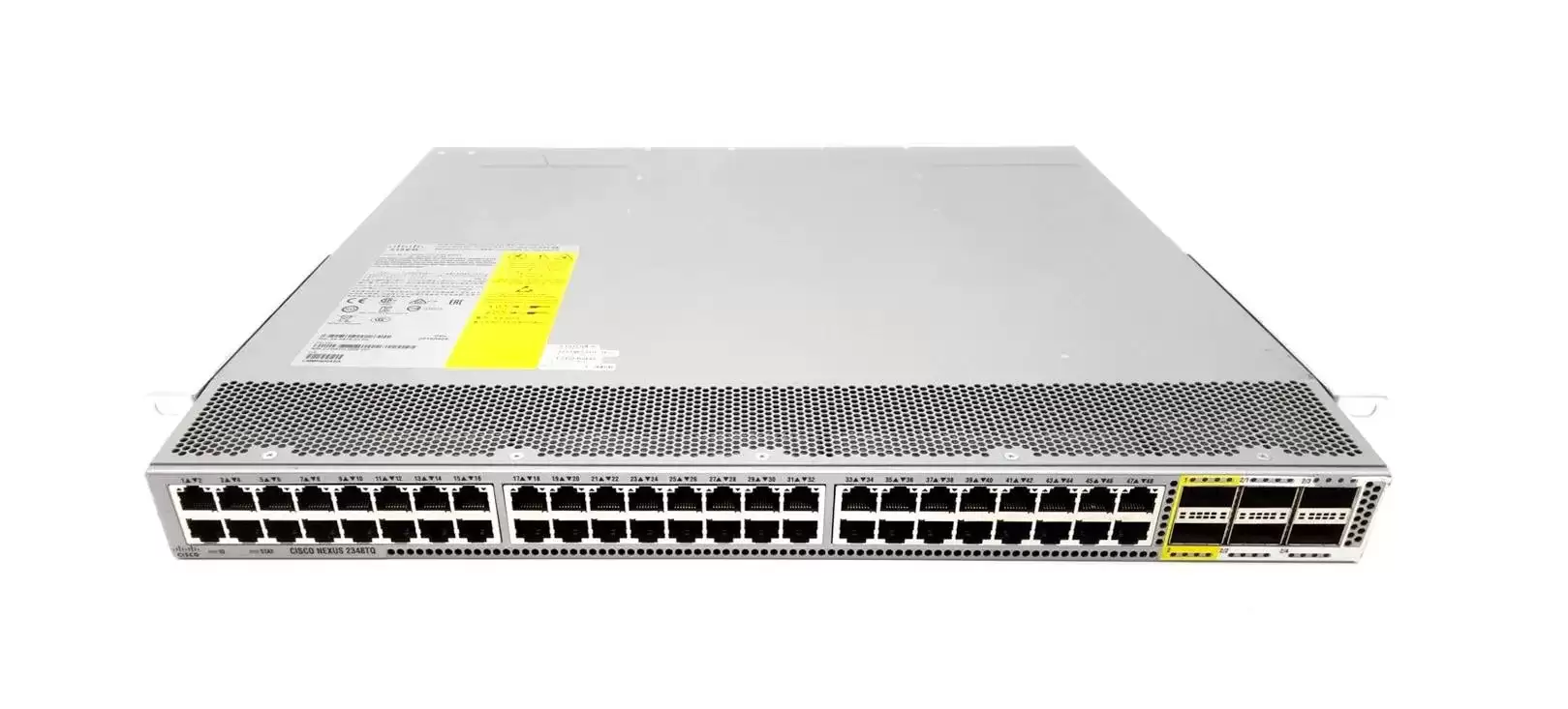 Cisco N2K-C2348TQ-10GE Nexus 2348TQ 48-Ports 10GbE Ethernet Rack Mountable Managed Fabric Extender with 6-Ports QSFP+