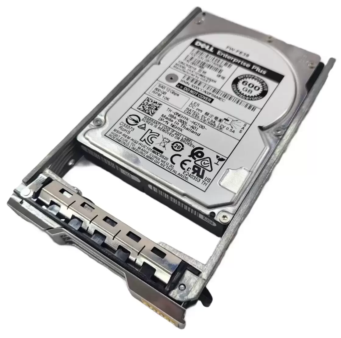 Dell N6HYK 600GB SAS 12Gb/s 10000RPM 2.5-inch Internal Hard Drive with Tray for PowerEdge PS6110 and SCV2020
