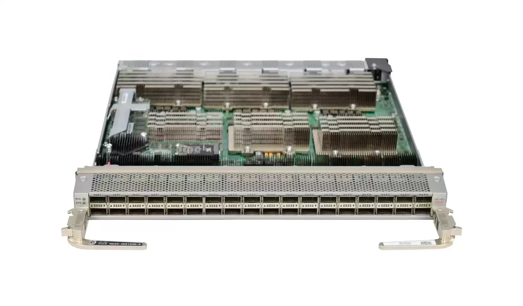 Cisco NC55-36X100G-S NCS 5500 Series 36-Ports 100GbE QSFP28 MACSec Line Card Module
