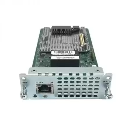 Cisco NIM-1CE1T1-PRI= Single Port Multiflex Trunk Voice/Channelized Data T1/E1 Network Module