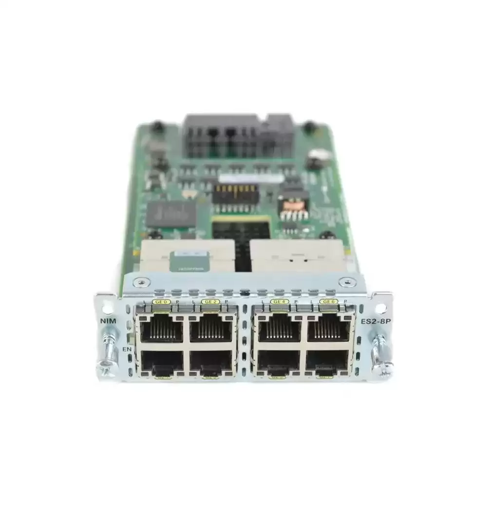 Cisco NIM-ES2-8-P 8-Ports 10GbE PoE+ Ethernet Network LAN Interface Module