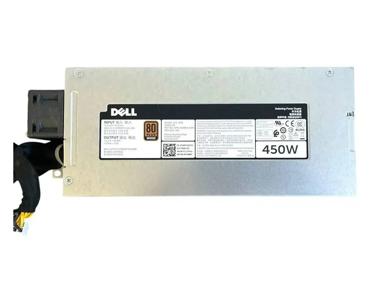 Dell P34M3 450-Watts Power Supply for PowerEdge R430