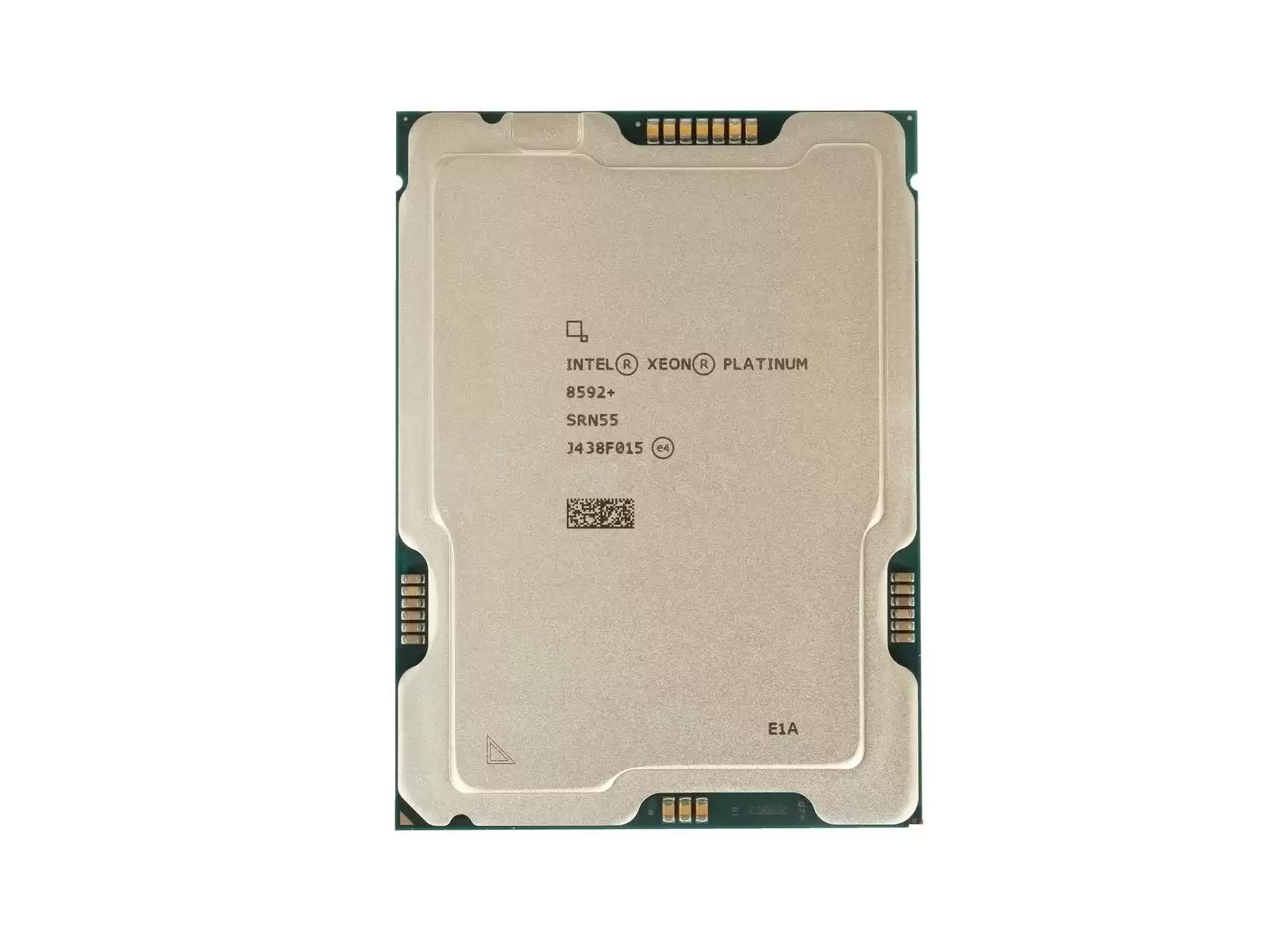 Intel PK8072205511800 Xeon Platinum 8592+ 64-Core 1.90GHz 20GT/s UPI 320MB Socket LGA4677 Processo