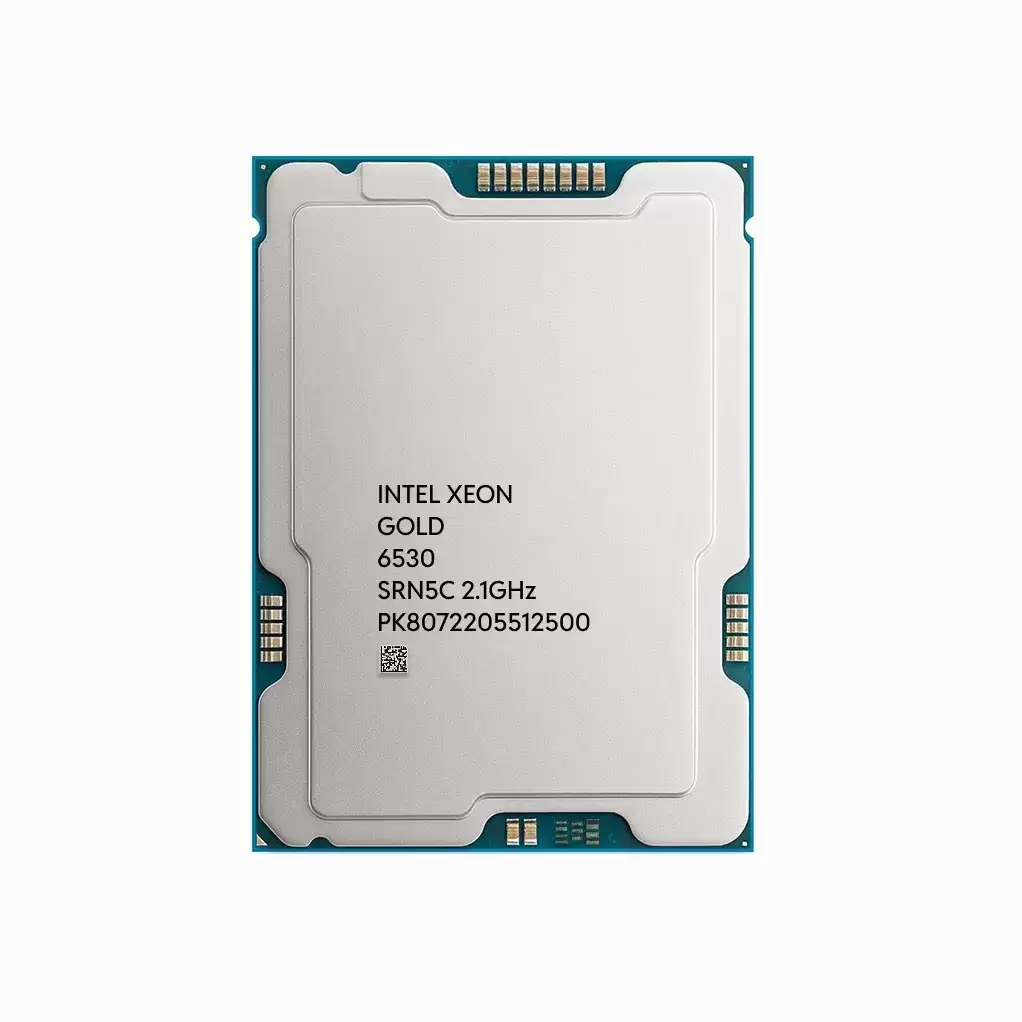 Intel PK8072205512500 Xeon Gold 6530 32-Core 2.10GHz 20GT/s UPI-3 160MB Socket LGA4677 Processor