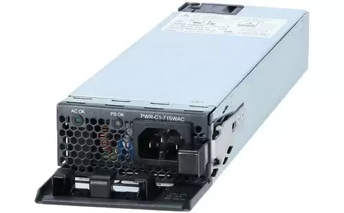 Cisco PWR-C1-715WAC= 715-Watts Hot Swap AC Power Supply for Catalyst 9300 Series