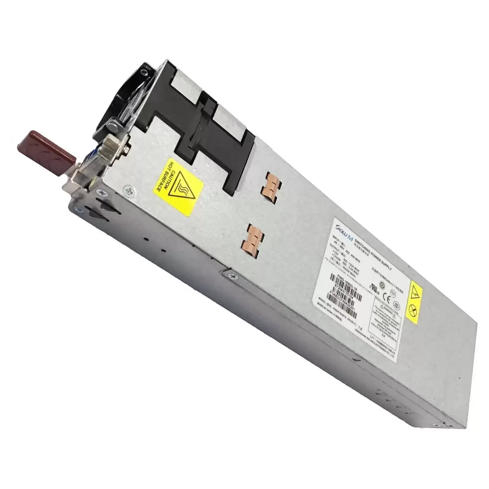 SuperMicro PWS-1K60D-1R 1600-Watts 48V Redundant 1U DC Input Power Supply