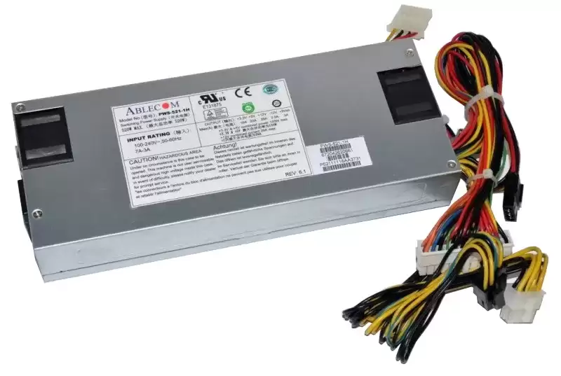 SuperMicro PWS-521-1H20 520-Watts High Efficiency ATX 1U Multi Output Power Supply
