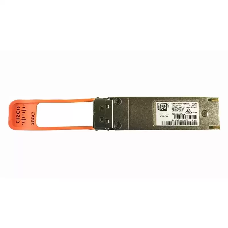 Cisco QSFP-100G-PSM4-S 100GBASE-PSM4 Single-Mode Fibre 500m 1310nm MPO-12 Connector QSFP Transceiver Module