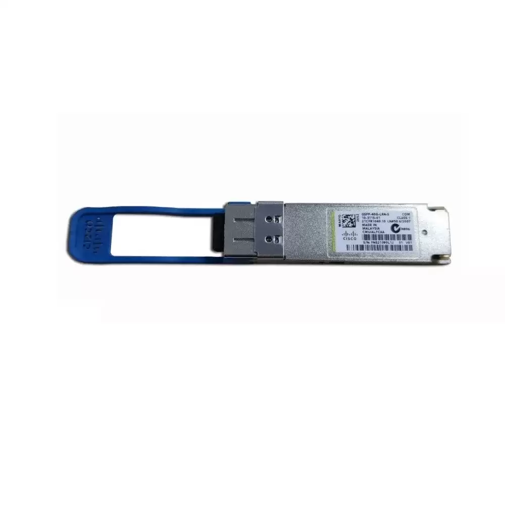 Cisco QSFP-40G-LR4 40GBASE-LR4 Single-Mode Fibre 10Km 1310nm Duplex LC Connector QSFP Transceiver Module
