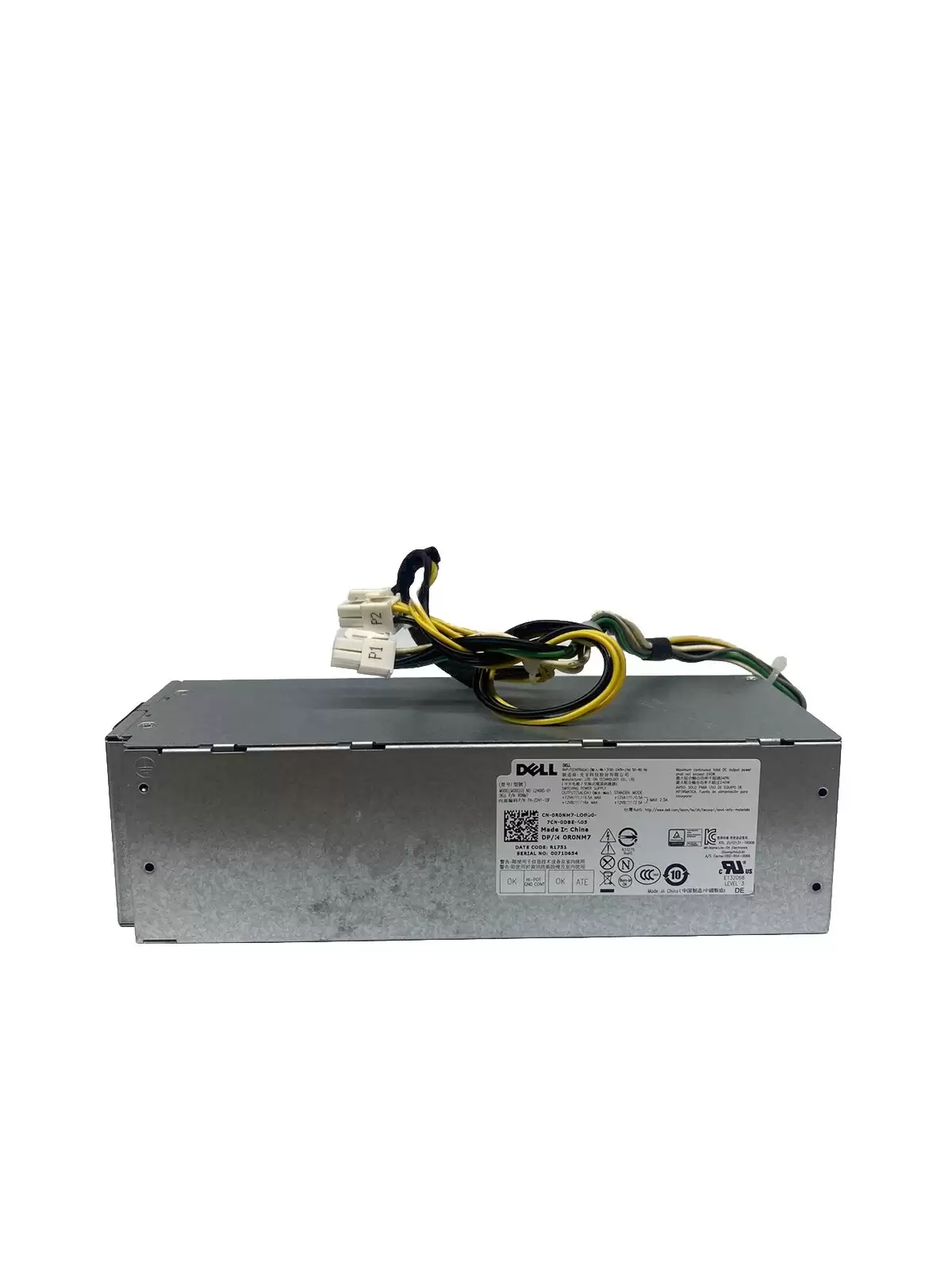 Dell 0R0NM7 240-Watts 80 Plus Platinum Power Supply for OptiPlex 3040 5040 7040 3050 and 7050 SFF