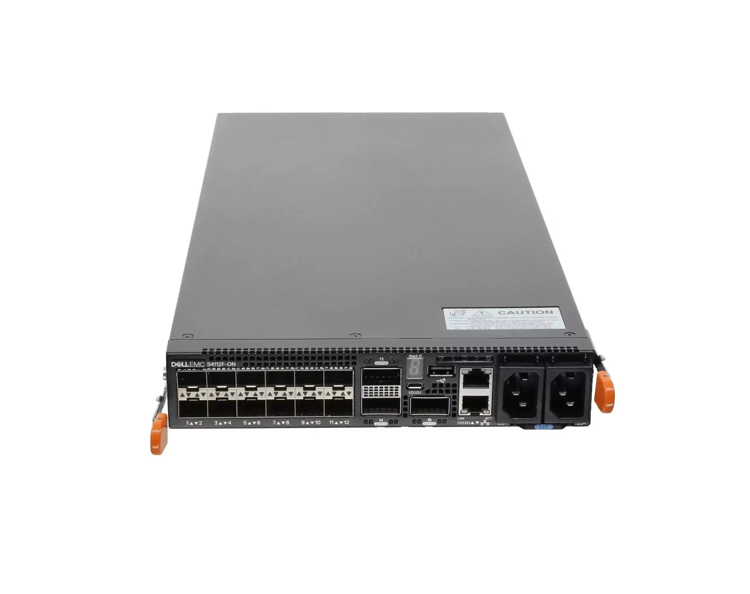 Dell S4112F-ON PowerSwitch 12-Ports 1/10GbE SFP+ Layer-2 Rack Mountable Managed Network Switch
