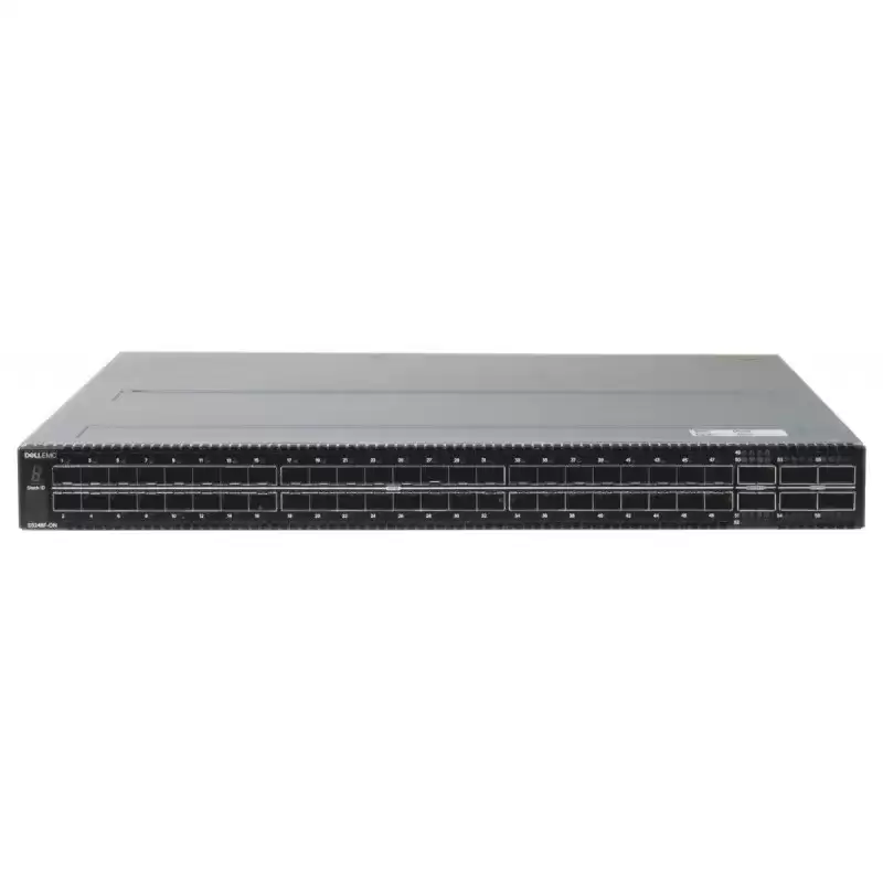 Dell S5248F-ON PowerSwitch S5200-ON 48-Ports 25GbE SFP28 Rack Mountable Layer 3 Managed Network Switch With 6-Ports QSFP28 and QSFP-DD