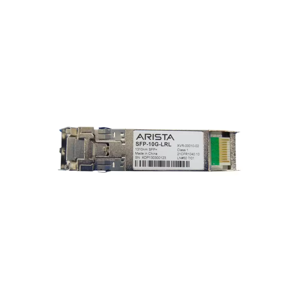 Arista SFP-10G-LRL 10GBASE-SR Single-Mode Fibre 2km 1310nm DOM Duplex LC/UPC Connector SFP+ Transceiver Module