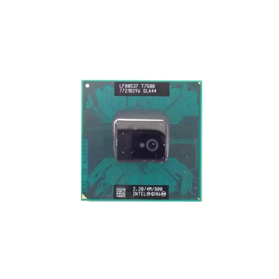 Intel SLA44 Core 2 Duo T7500 Dual-Core 2.20GHz 800MHz FSB 4MB Socket PGA478 Processor