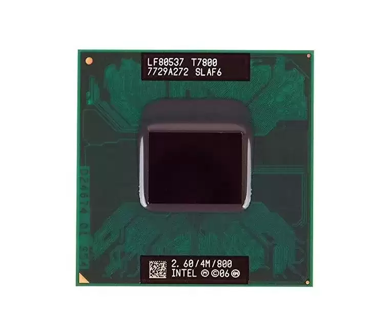 Intel SLAF6 Core 2 Duo Dual-Core T7800 2.60GHz 800MHz FSB 4MB Socket PGA478 Processor