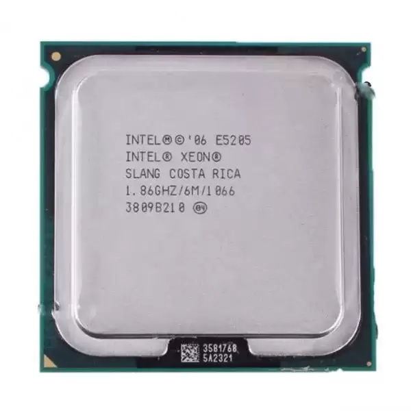 Intel SLANG Xeon E5205 Dual-Core 1.86GHz 1066MHz FSB 6MB Socket LGA771 Processor