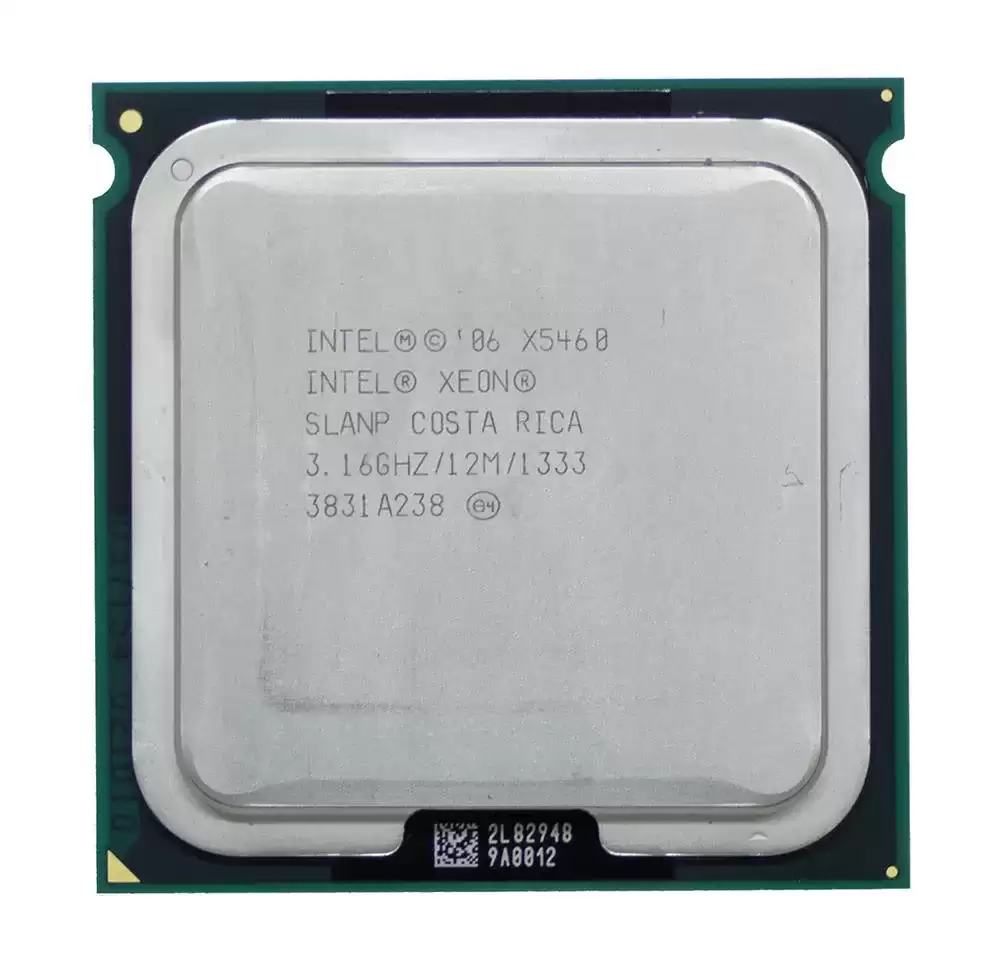 Intel SLANP Xeon X5460 Quad-Core 3.16GHz 1333MHz FSB 12MB L2 Cache Socket LGA771 Processor