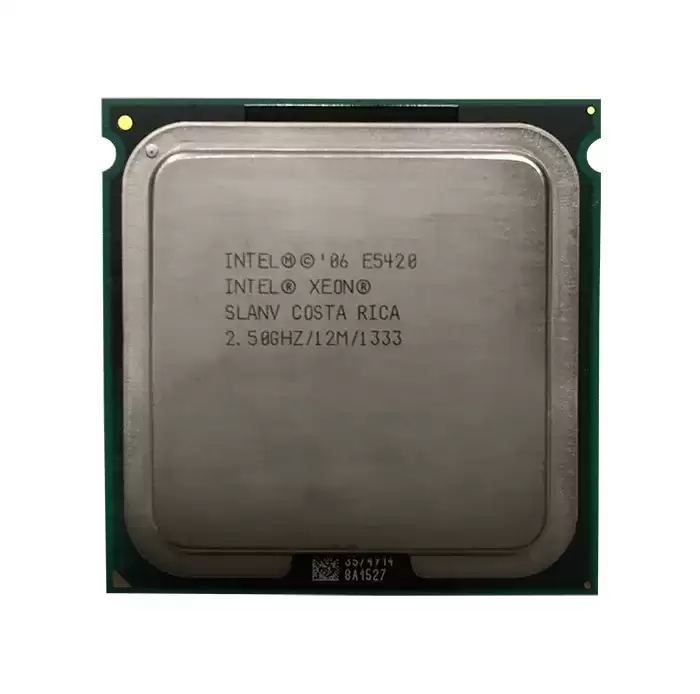 Intel SLANV Xeon E5420 Quad-Core 2.50GHz 1333MHz FSB 12MB L2 Cache Socket LGA771 Processor