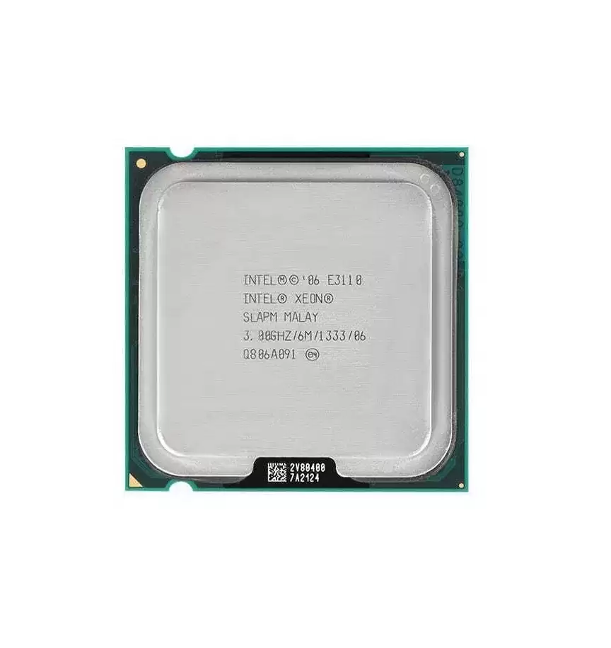 Intel SLAPM Xeon E3110 Dual-Core 3.00GHz 1333MHz FSB 6MB Socket LGA775 Processor