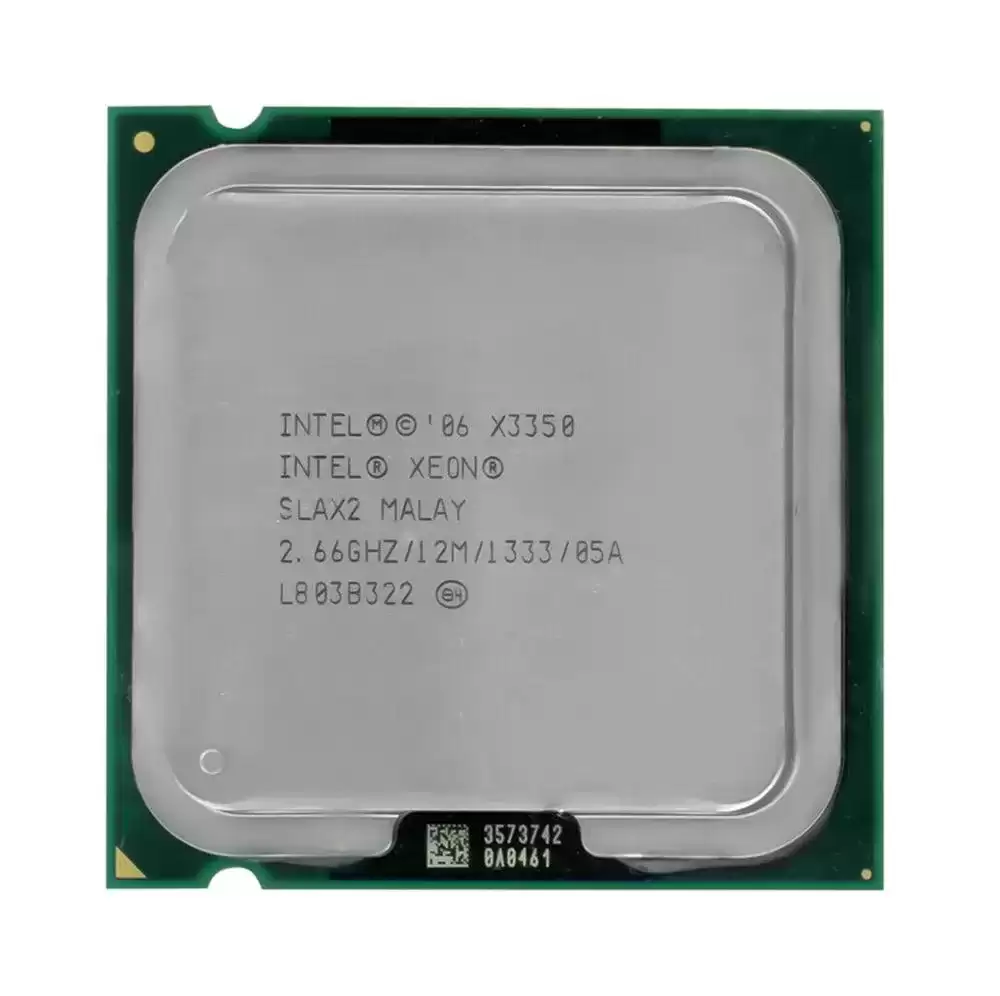 Intel SLAX2 Xeon X3350 Quad-Core 2.66GHz 1333MHz FSB 12MB Socket LGA775 Processor