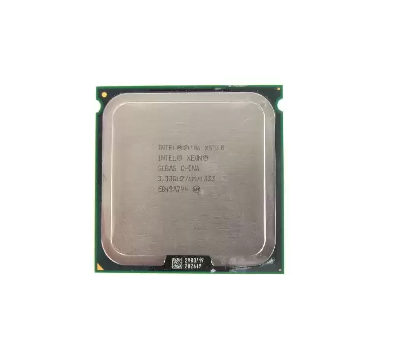 Intel SLBAS Xeon X5260 Dual-Core 3.33GHz 1333MHz 6MB L2 Cache Socket LGA771 Processor