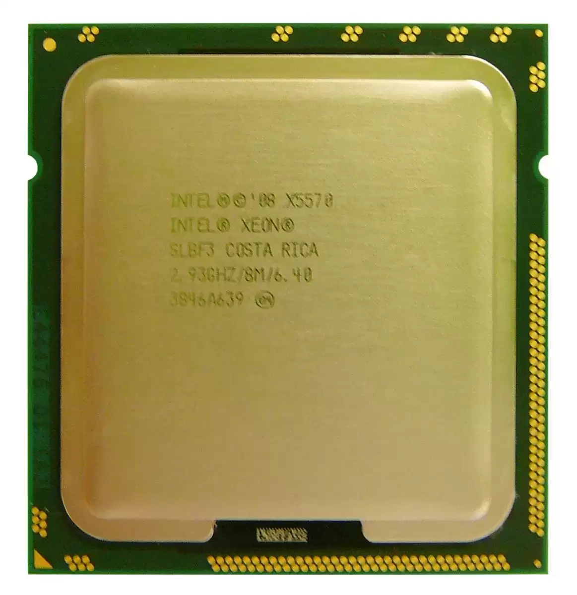 Intel SLBF3 Xeon X5570 Quad-Core 2.93GHz 6.4GT/s QPI-2 8MB L3 Cache Socket LGA1366 Processor