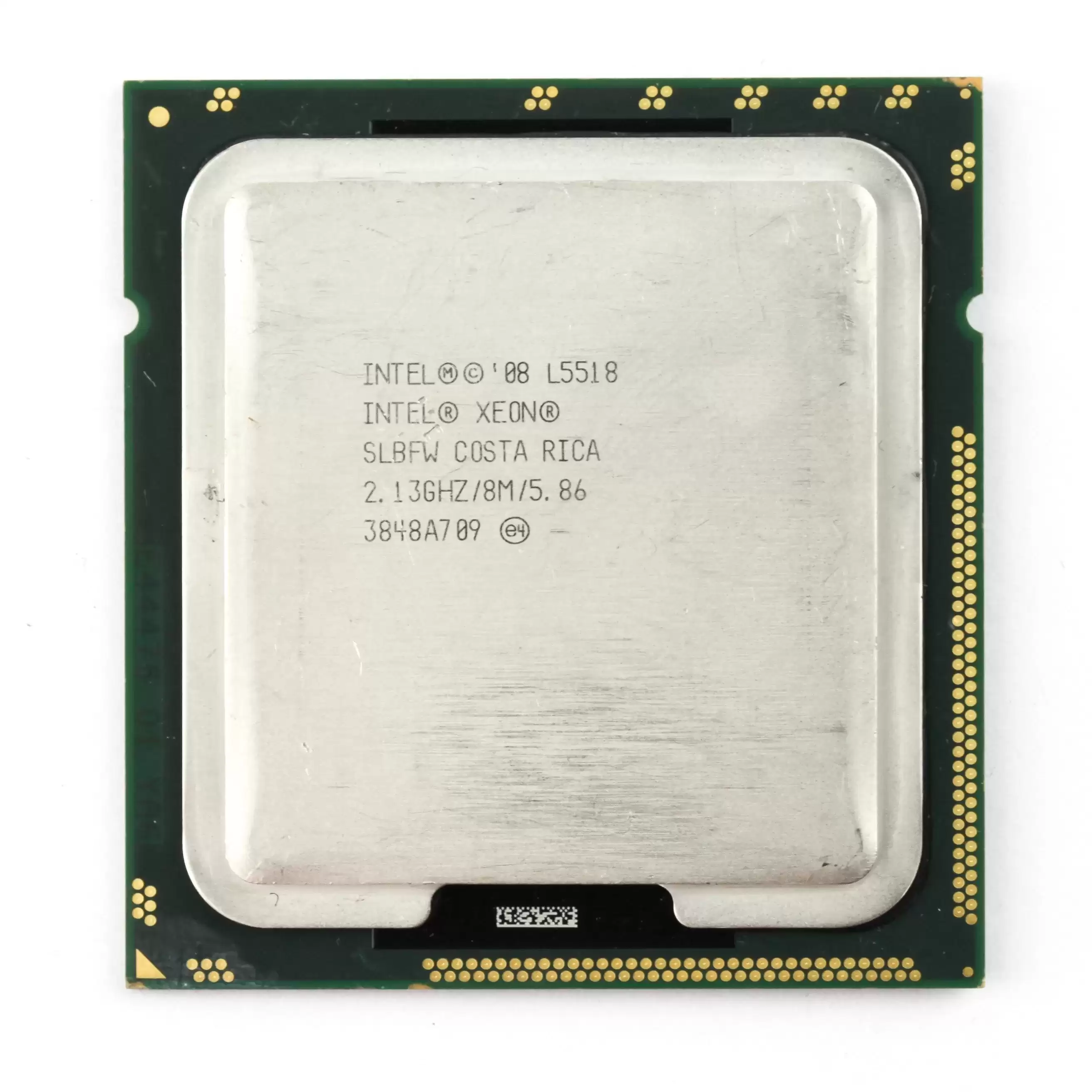 Intel SLBFW Xeon L5518 Quad-Core 2.13GHz 5.86GT/s QPI-2 8MB Socket LGA1366 Processor