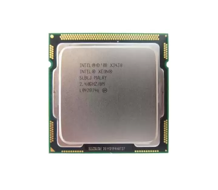 Intel SLBLJ Xeon X3430 4-Core 2.40GHz 2.5GT/s DMI 8MB L3 Cache Socket LGA1156 Processor
