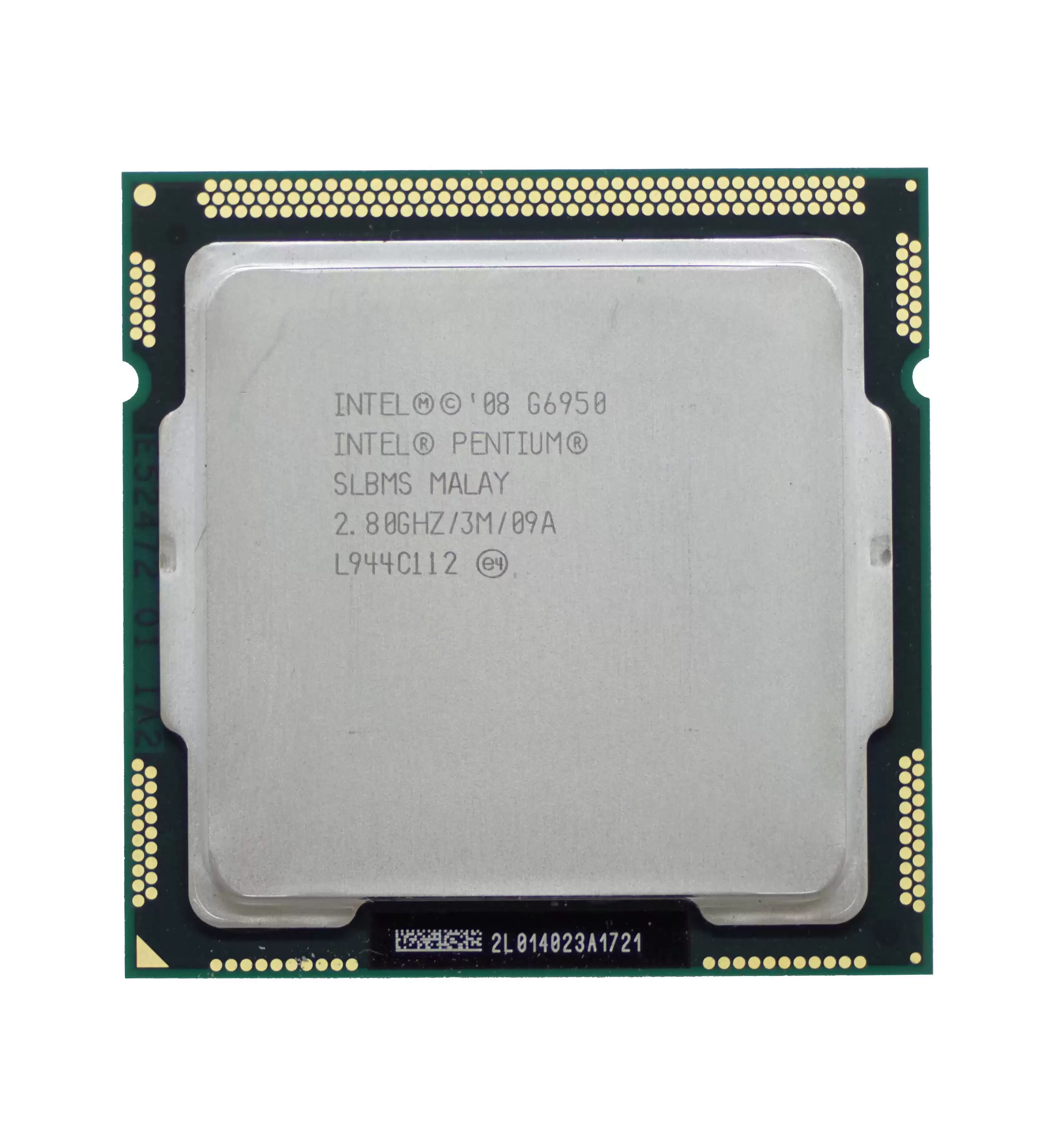 Intel SLBMS Pentium G6950 Dual-Core 2.80GHz 2.5GT/s DMI2 3MB Socket LGA1156 Processor