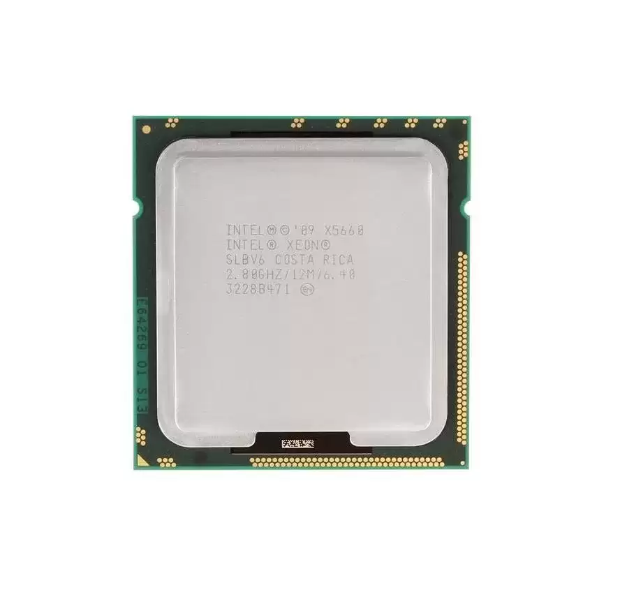 Intel SLBV6 Xeon X5660 6-Core 2.80GHz 6.4GT/s QPI-2 12MB Socket LGA1366 Processor