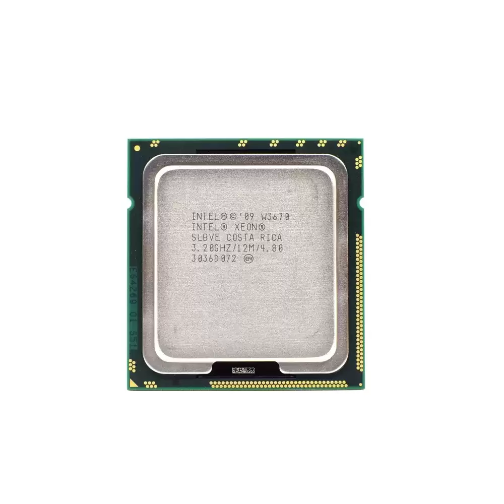 Intel SLBVE Xeon W3670 6-Core 3.20GHz 4.8GT/s QPI 12MB Socket LGA1366 Processor