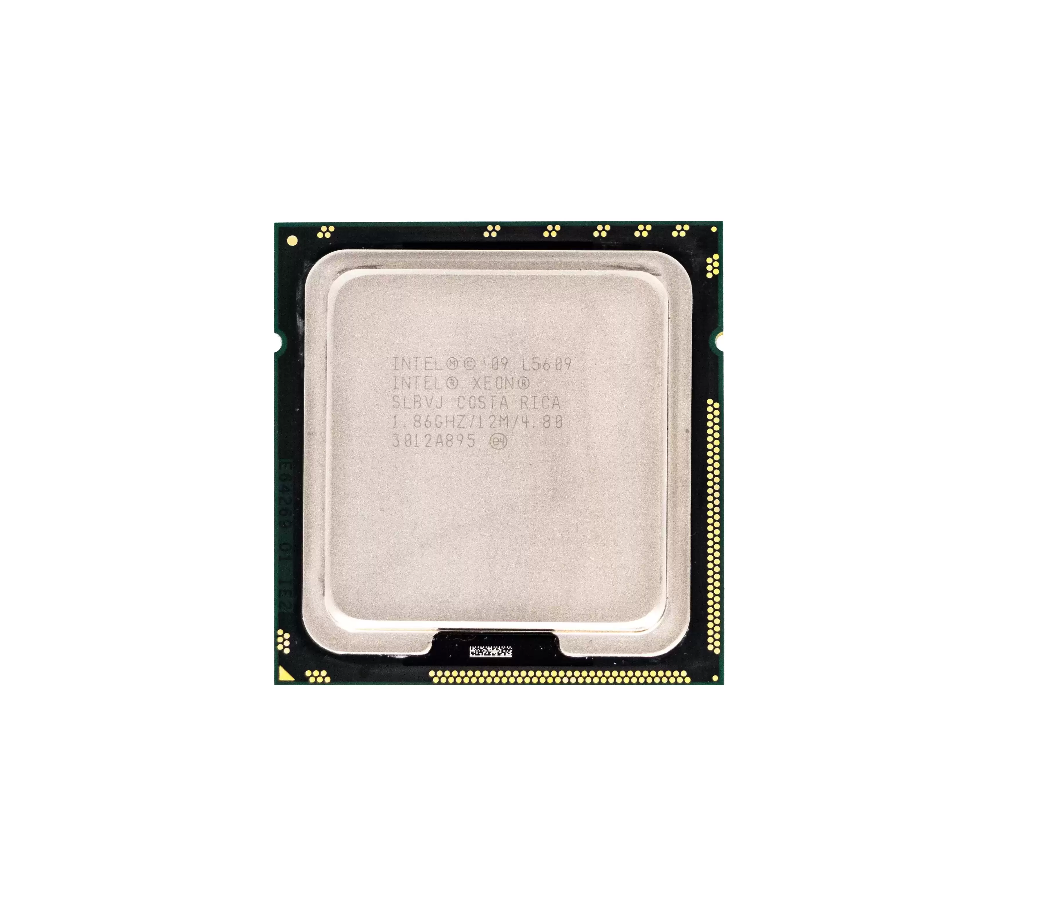 Intel SLBVJ Xeon L5609 Quad-Core 1.86GHz 4.8GT/s QPI 12MB L3 Cache Socket LGA1366 Processor