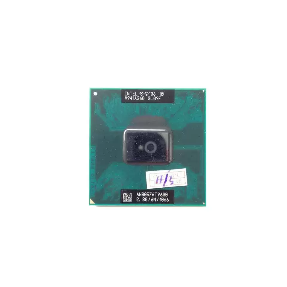 Intel SLG9F Core 2 Duo T9600 Dual-Core 2.80GHz 1066MHz FSB 6MB Socket PGA478 Processor