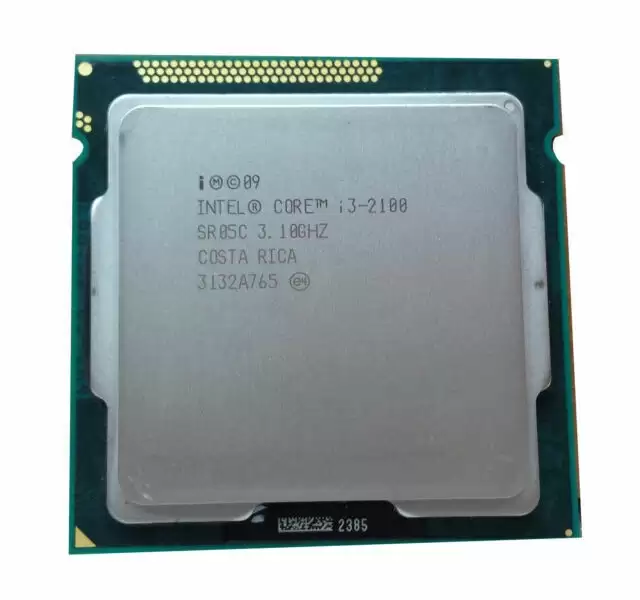 Intel SR05C Core i3-2100 Dual-Core 3.10GHz 5GT/s DMI 3MB L2 Cache Socket LGA1155 Processor