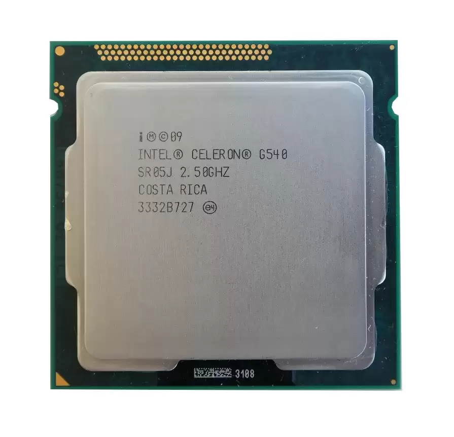 Intel SR05J Celeron G540 Dual-Core 2.50GHz 5GT/s DMI 2MB Socket LGA1155 Processor