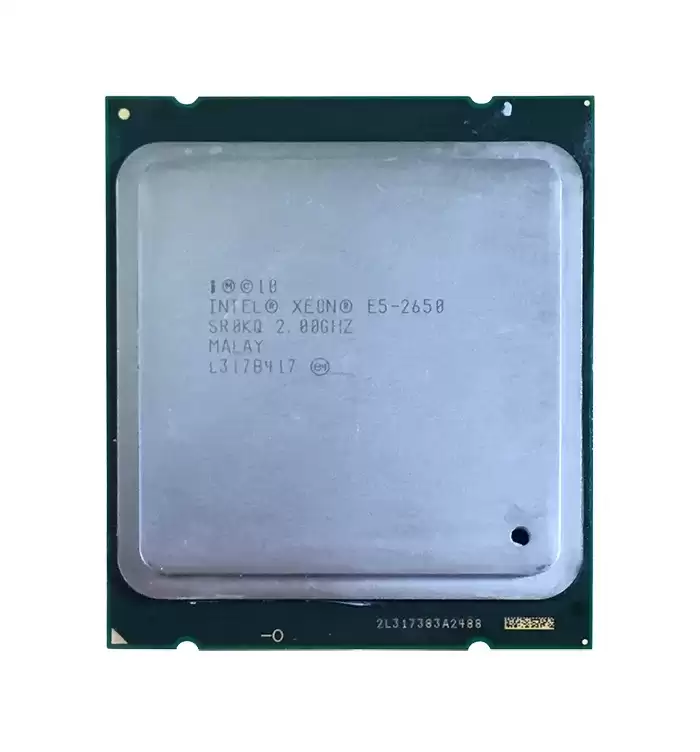 Intel SR0KQ Xeon E5-2650 8-Core 2.00GHz 8GT/s QPI 20MB L3 Cache Socket LGA2011 Processor