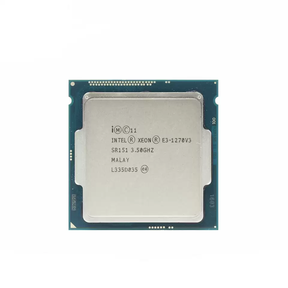 Intel SR151 Xeon E3-1270 v3 Quad-Core 3.50GHz 5GT/s DMI 8MB L3 Cache Socket LGA1150 Processor