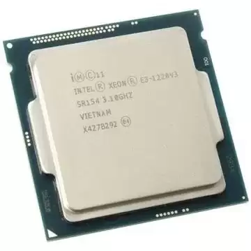 Intel SR154 Xeon E3-1220 v3 Quad-Core 3.10GHz 5.00GT/s DMI 8MB L3 Cache Socket LGA1150 Processor
