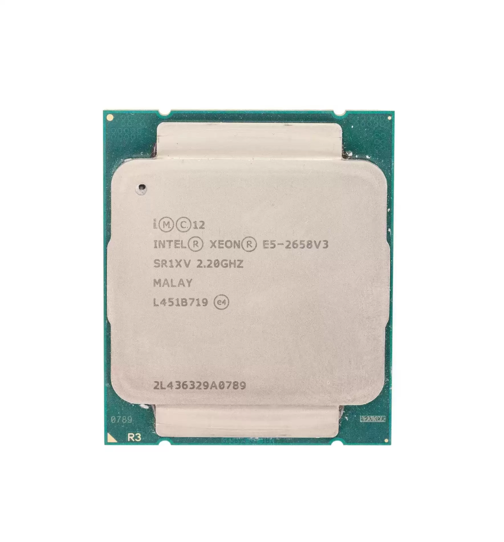 Intel SR1XV Xeon E5-2658 v3 12-Core 2.20GHz 9.6GT/s QPI 30MB Socket LGA2011 Processor