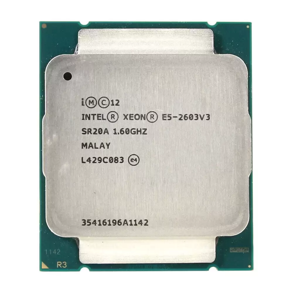 Intel SR20A Xeon E5-2603 v3 6-Core 1.60GHz 6.4GT/s QPI-2 15MB L3 Cache Socket LGA2011 Processor