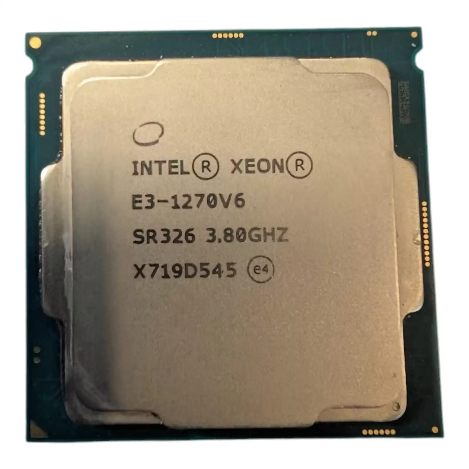 Intel SR326 Xeon E3-1270 v6 Quad-Core 3.80GHz 8MB L3 Cache Socket LGA1151 Processor