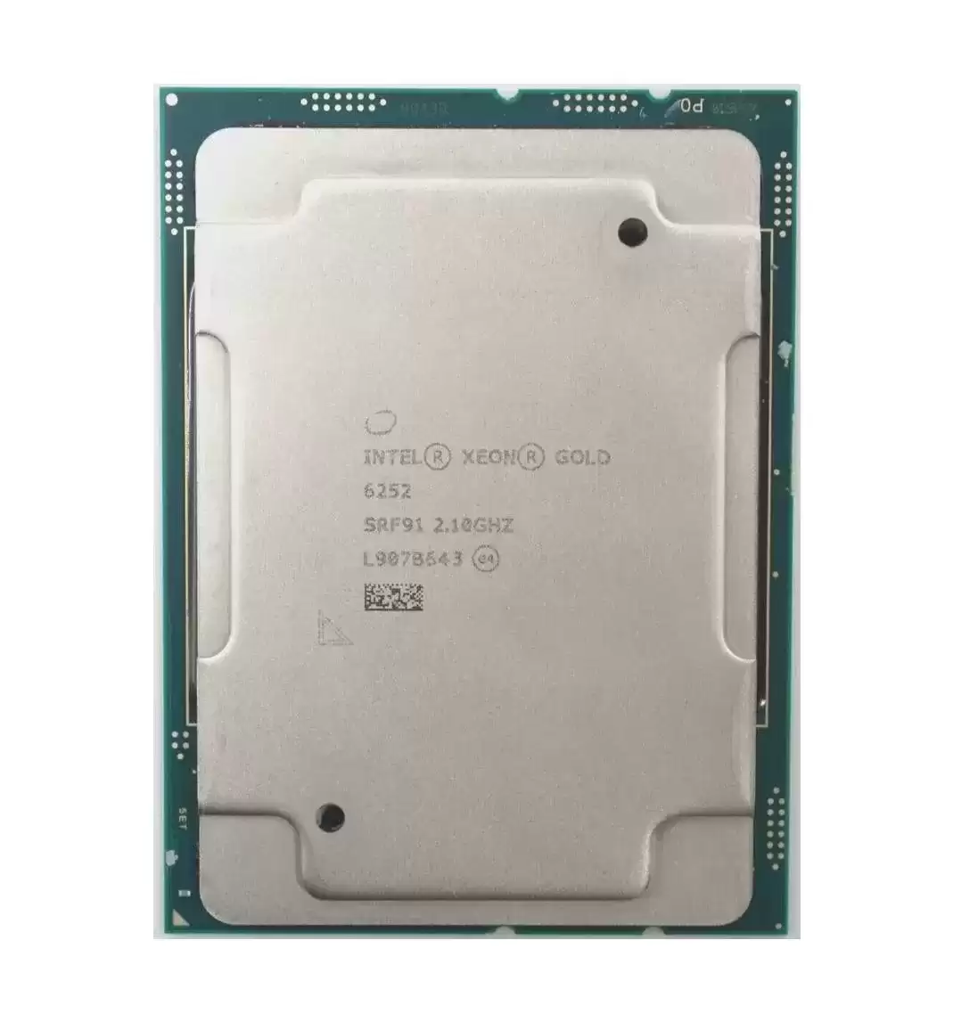 Intel SRF91 Xeon Gold 6252 24-Core 2.10GHz 35.75MB L3 Cache Socket LGA3647 Processor