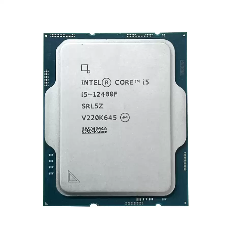 Intel SRL5Z Core i5-12400F 6-Core 2.50GHz 16GT/s DMI 18MB Socket LGA1700 Processor