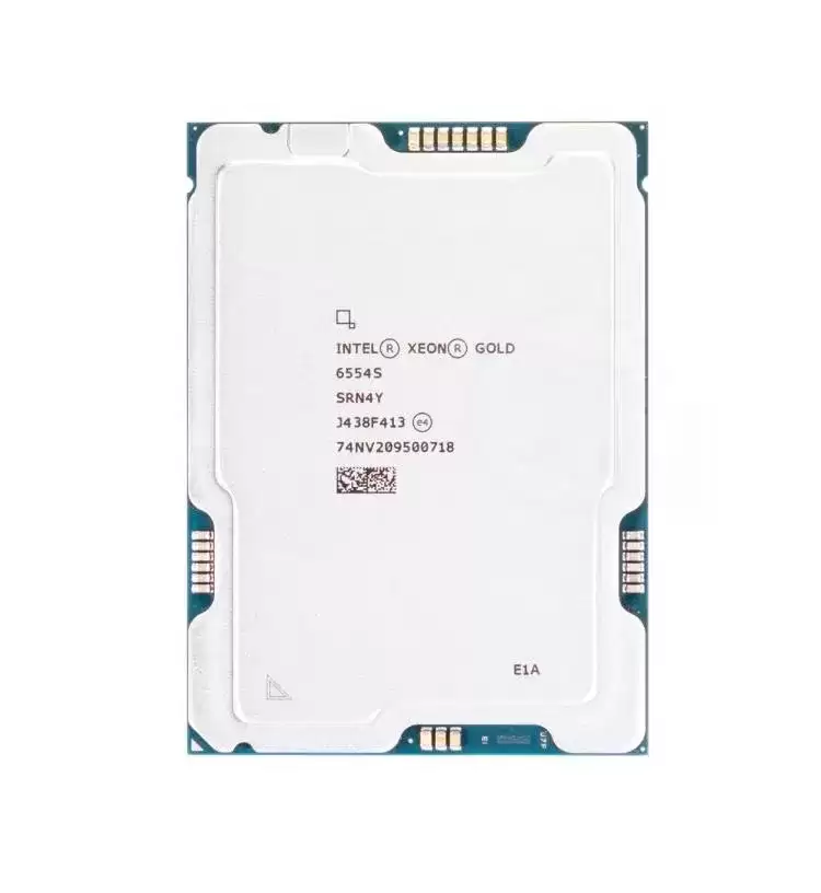 Intel SRN4Y Xeon Gold 6554S 36-Core 2.2GHz 20GT/s UPI-4 180MB Socket LGA4677 Processor