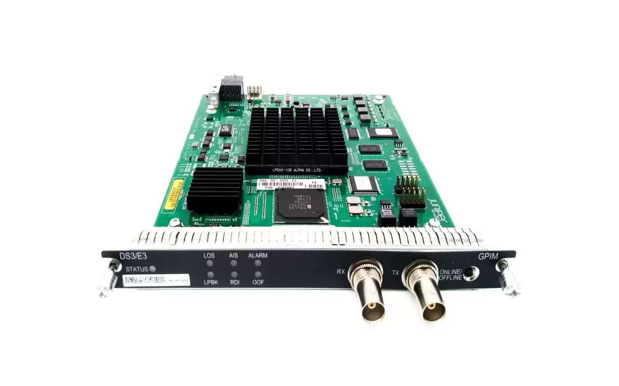 Cisco SRX-GP-1DS3-E3 1-Port Clear Channel DS3/E3 Gigabit-Backplane Physical Interface Module
