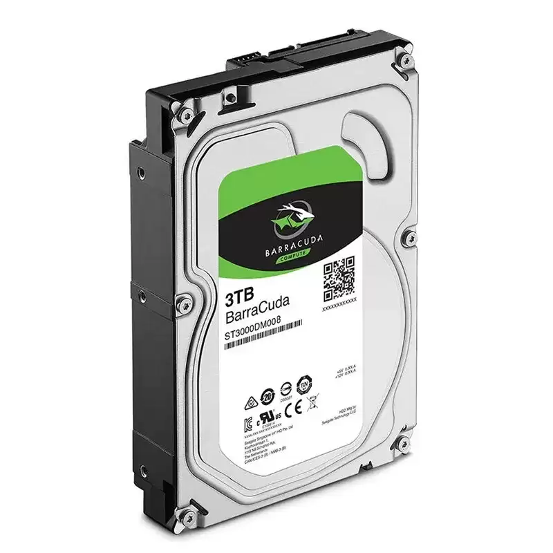 Seagate ST3000NM000A Exos 7E8 Enterprise 3TB SATA 6Gb/s 7200RPM 256MB Cache (512n) 3.5-inch Internal Hard Drive
